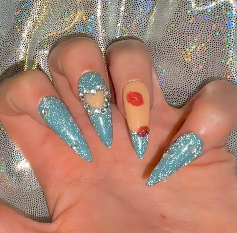 Sabrina Carpenter Inspired Press On Nails