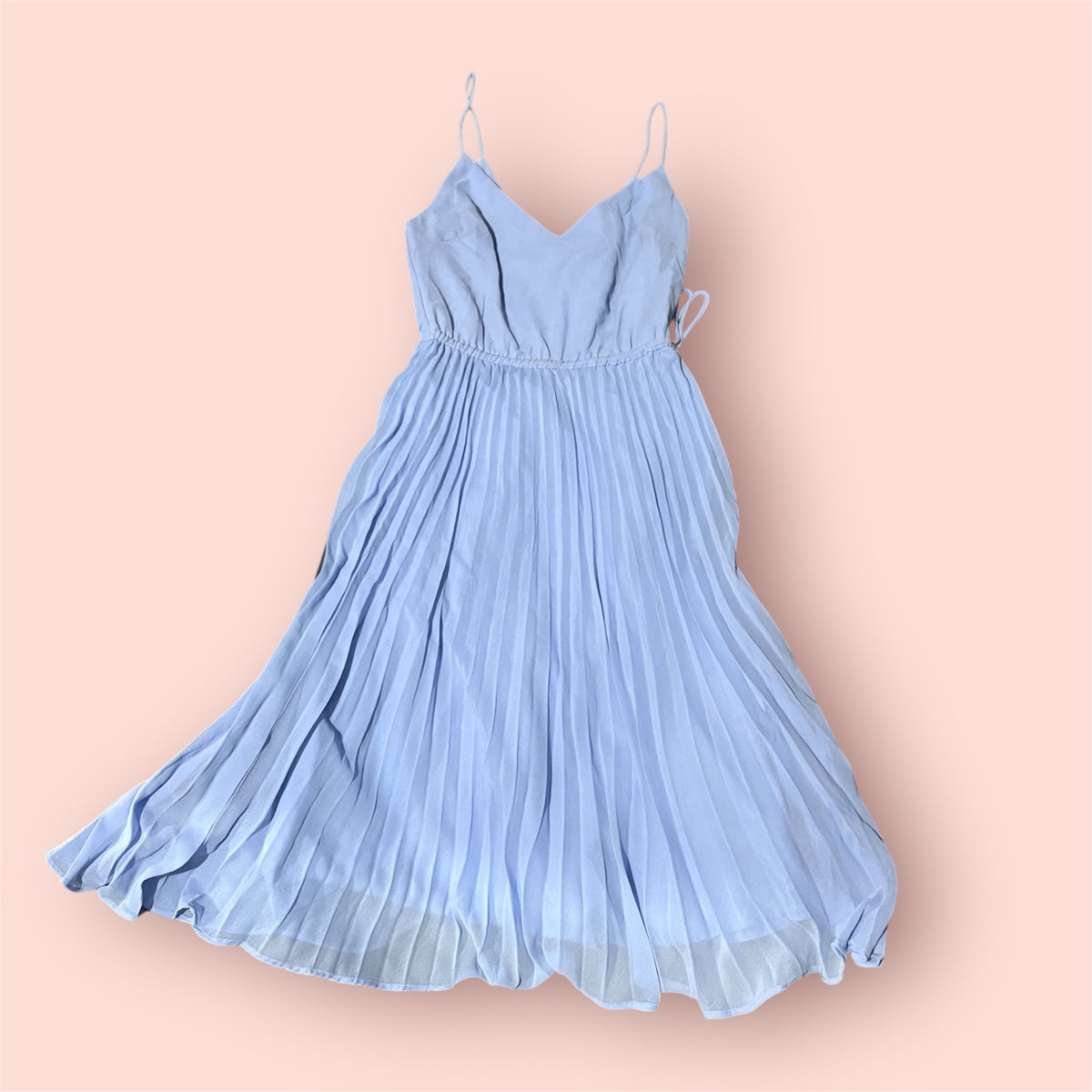 Baby Blue ASOS Spaghetti Strap Dress