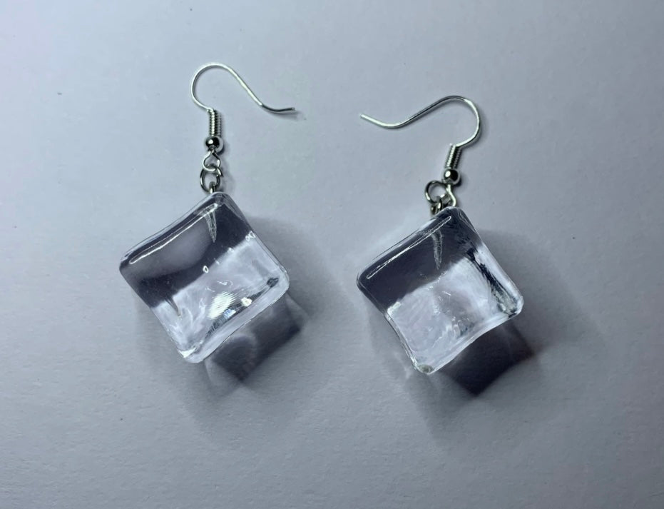 Ice Cube Earrings