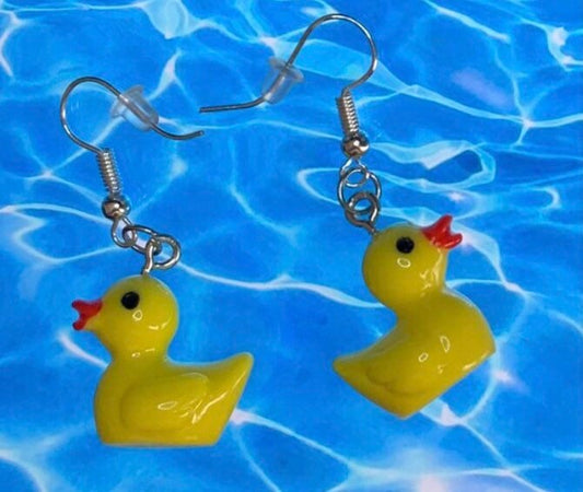 Little Rubber Duck Earrings