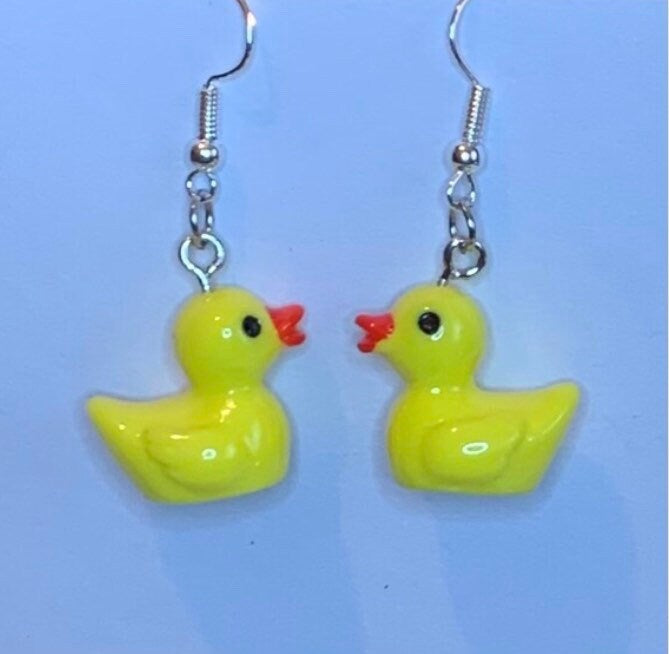 Little Rubber Duck Earrings