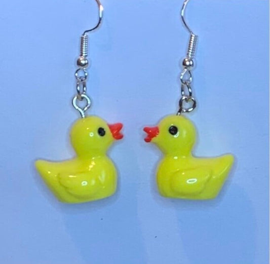 Little Rubber Duck Earrings
