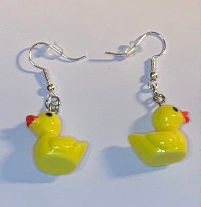 Little Rubber Duck Earrings