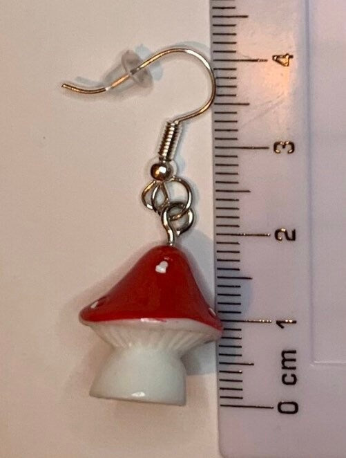 Fairy Mushroom Earrings