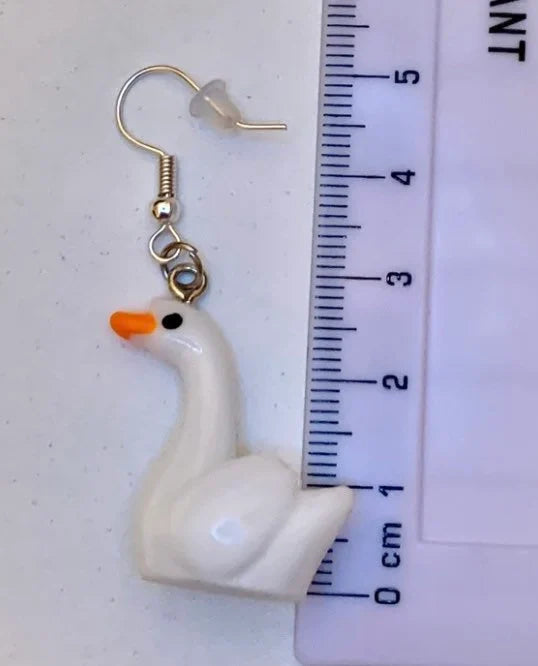 Goose Earrings