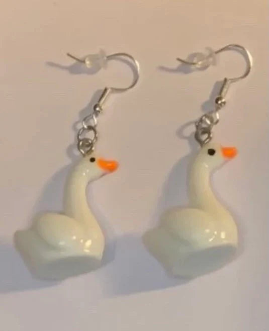 Goose Earrings
