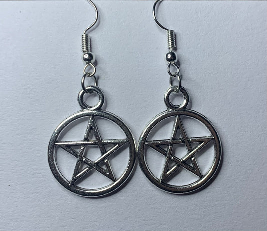 Pentagram Earrings